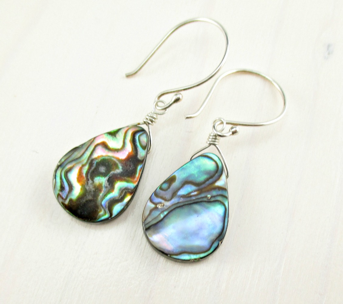 The Best Abalone Shell Earrings - Home, Family, Style and Art Ideas