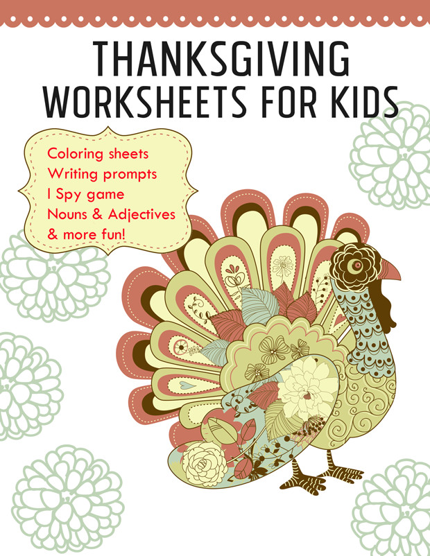 Activities For Thanksgiving
 Thanksgiving Worksheets free printables JessicaLynette