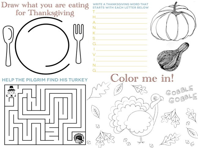 Activities For Thanksgiving
 Thanksgiving Day Activities For the Kids
