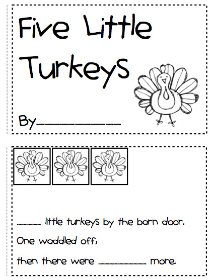 Activities For Thanksgiving
 Kindergarten Fever Thanksgiving Printables