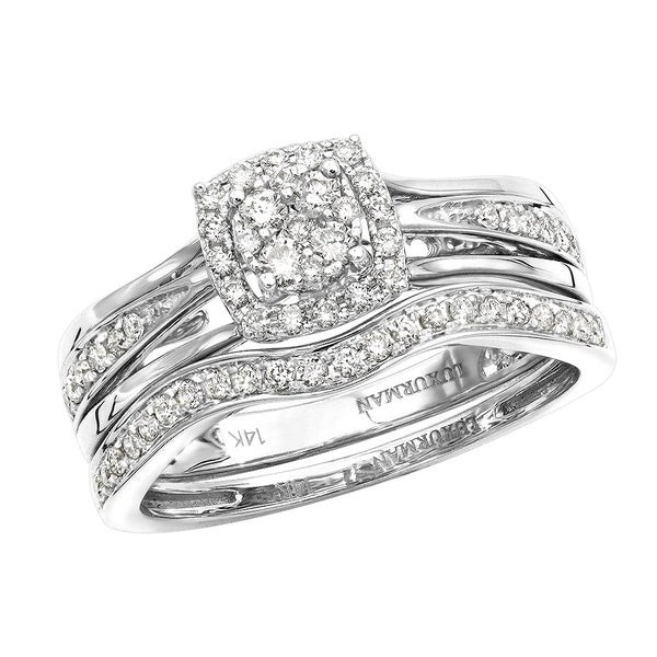 Affordable Wedding Rings
 Shop 14k Gold Affordable Diamond Engagement Ring Set