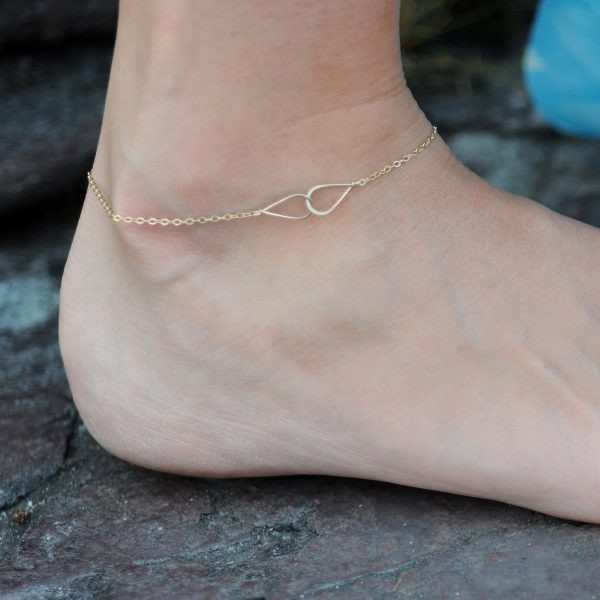 Anklet Infinity
 Gold Infinity Anklet Bracelet Gosia Meyer Jewelry