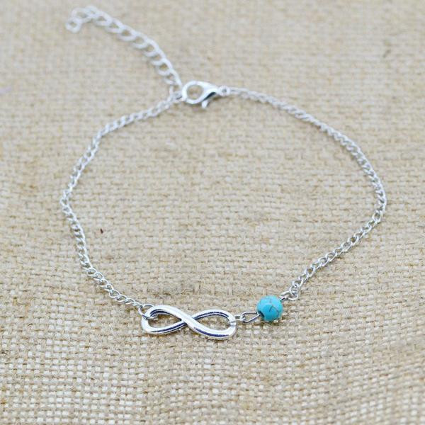 Anklet Infinity
 Cute & Simple Anklet with Infinity Sign Astrology Gifts