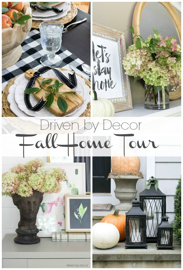 At Home Fall Decor
 My 2016 Eclectically Fall Home Tour