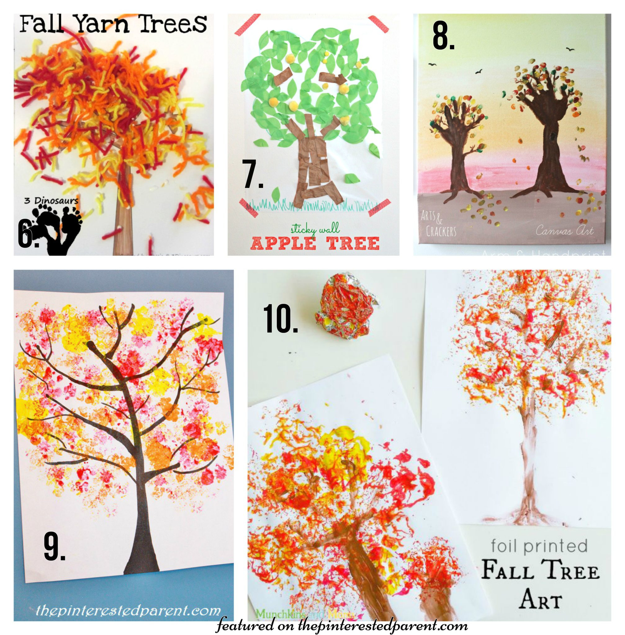 Autumn Arts And Crafts
 20 Fall Tree Arts & Crafts Ideas For Kids – The