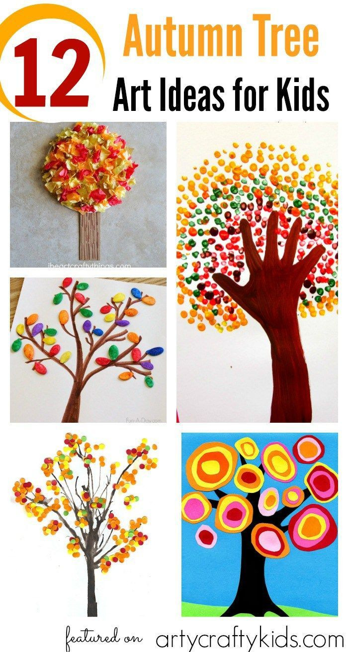 Autumn Arts And Crafts
 12 Autumn Tree Art Ideas for Kids