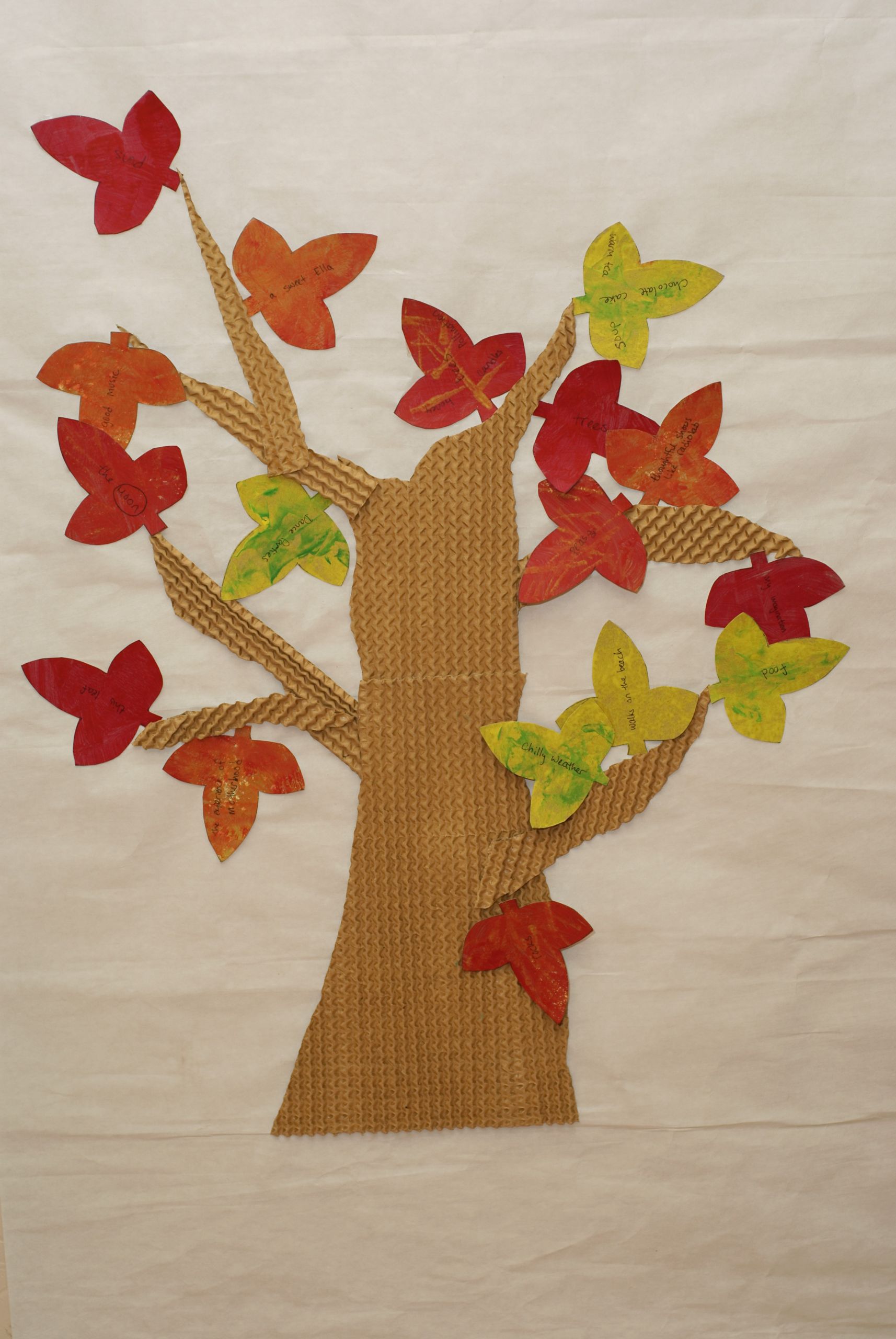 Autumn Arts And Crafts
 The Tree of Gratitude – A Fall Art Project