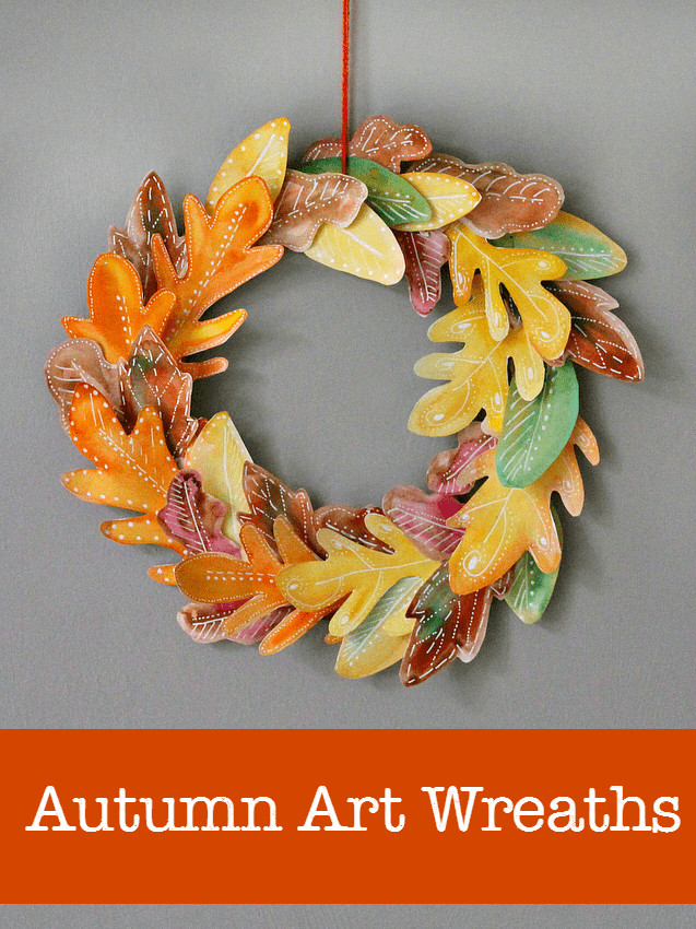 Autumn Arts And Crafts
 10 beautiful homemade fall wreath art projects NurtureStore