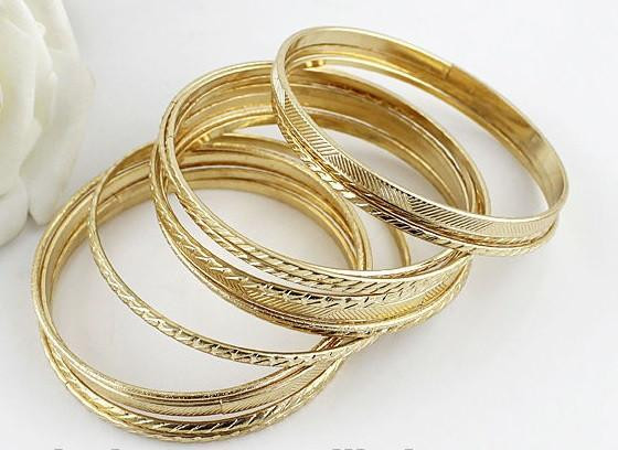 Bangle Bracelets Sets
 Bangle Bracelet Sets in Gold and Silver