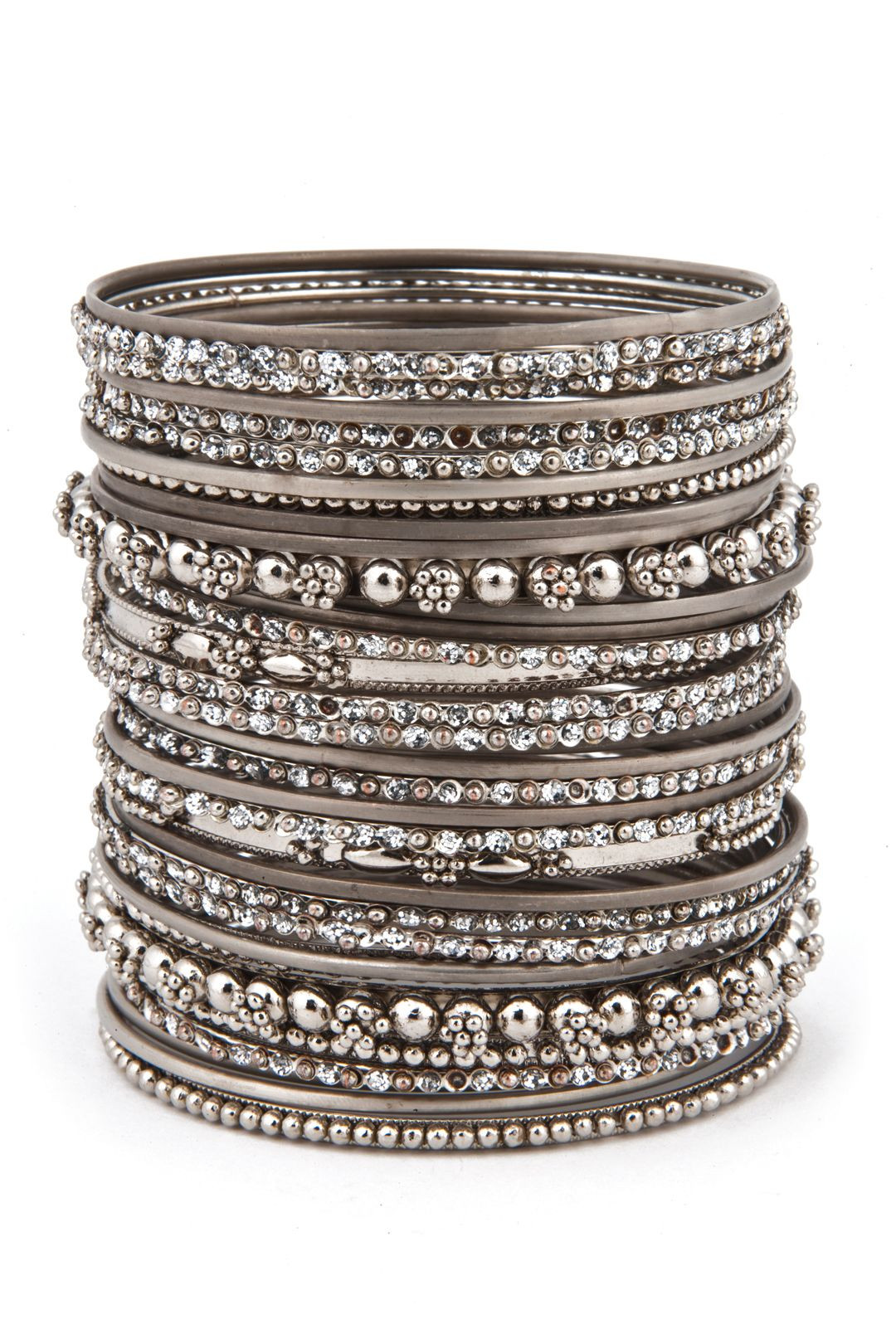 Bangle Bracelets Sets
 The More the Merrier Bangle Set this enormous stack of