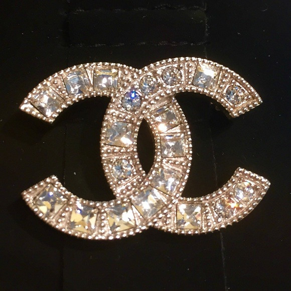Chanel Brooches
 CHANEL SOLD Chanel crystal brooch 2015 collection