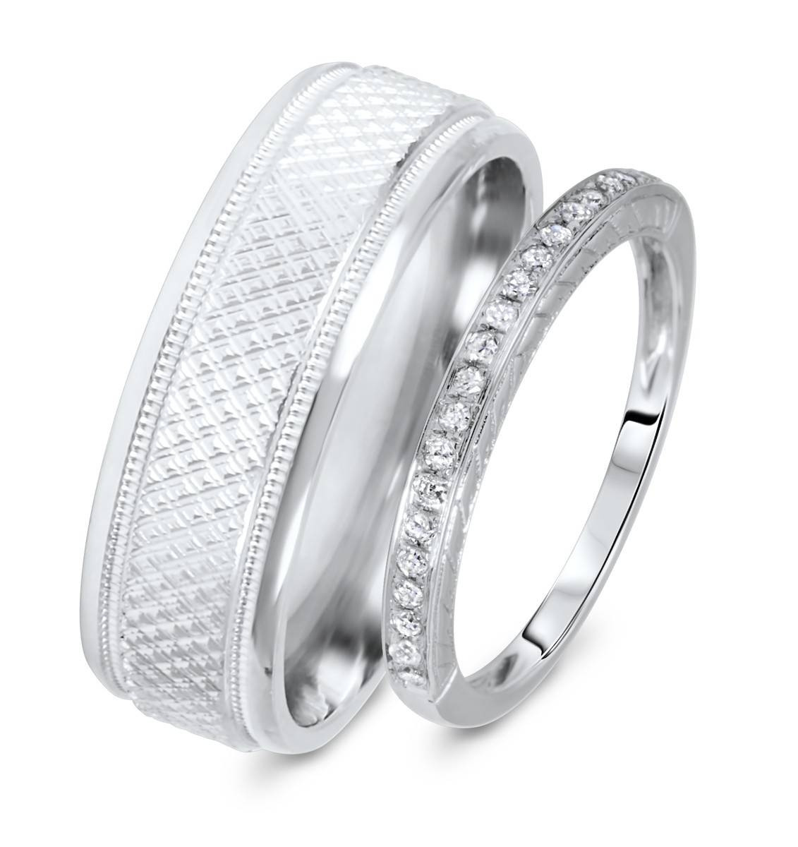 Cheap Wedding Ring Sets His And Hers
 15 Inspirations of Cheap Wedding Bands Sets His And Hers