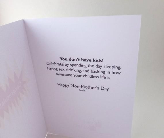 Childless Mothers Day Quotes
 happy non mothers day