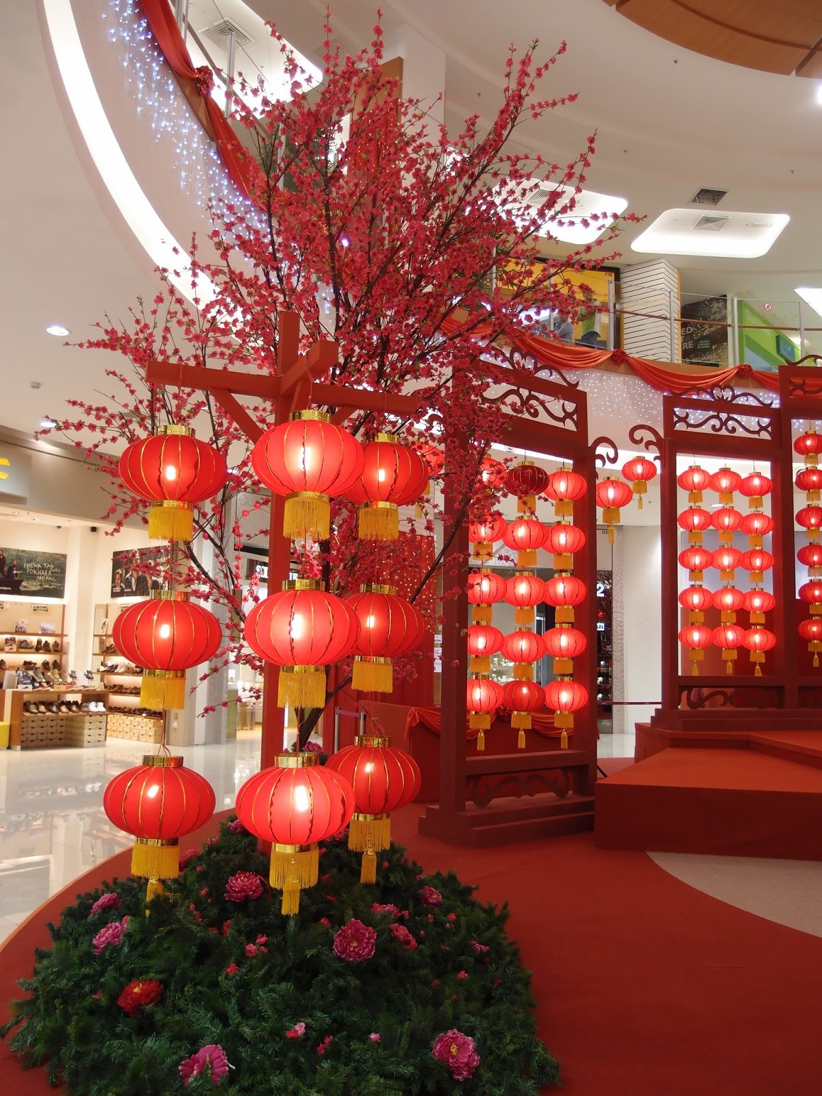Chinese New Year Decor Ideas
 Xing Fu CHINESE NEW YEAR DECORATIONS AT AEON SITIAWAN