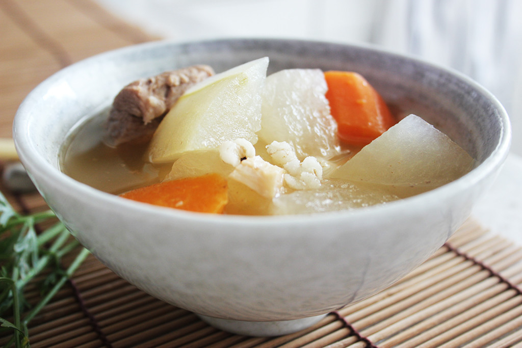Chinese Winter Melon Soup Recipe
 Winter Melon with Barley Soup