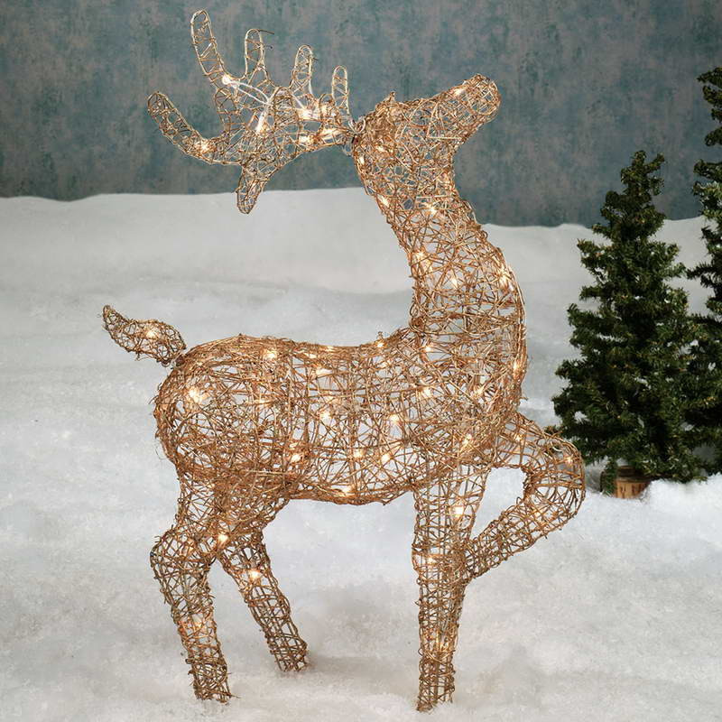 Christmas Deer Decor
 26 CHARMING REINDEER DECORATION IDEAS Godfather Style