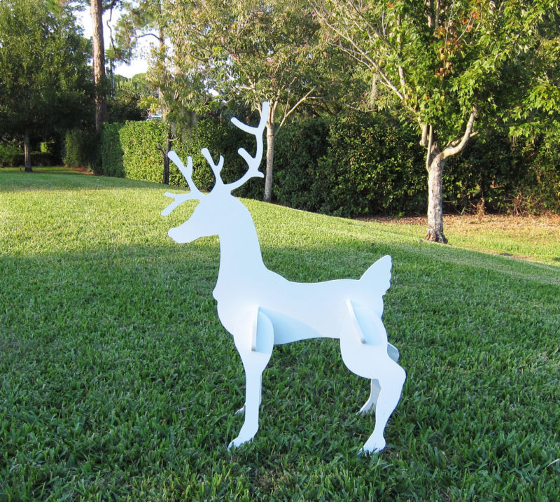 Christmas Deer Decor
 Christmas Outdoor Reindeer Yard Art Christmas Deer