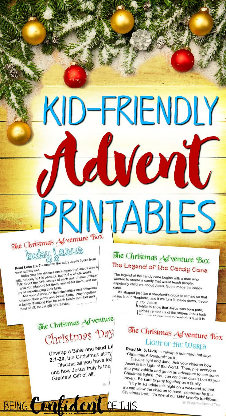 Christmas Devotional Ideas
 Kid friendly Advent Printables