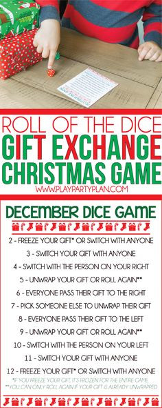 Christmas Gift Exchange Game
 White Elephant Gift Exchange Rules and Printables