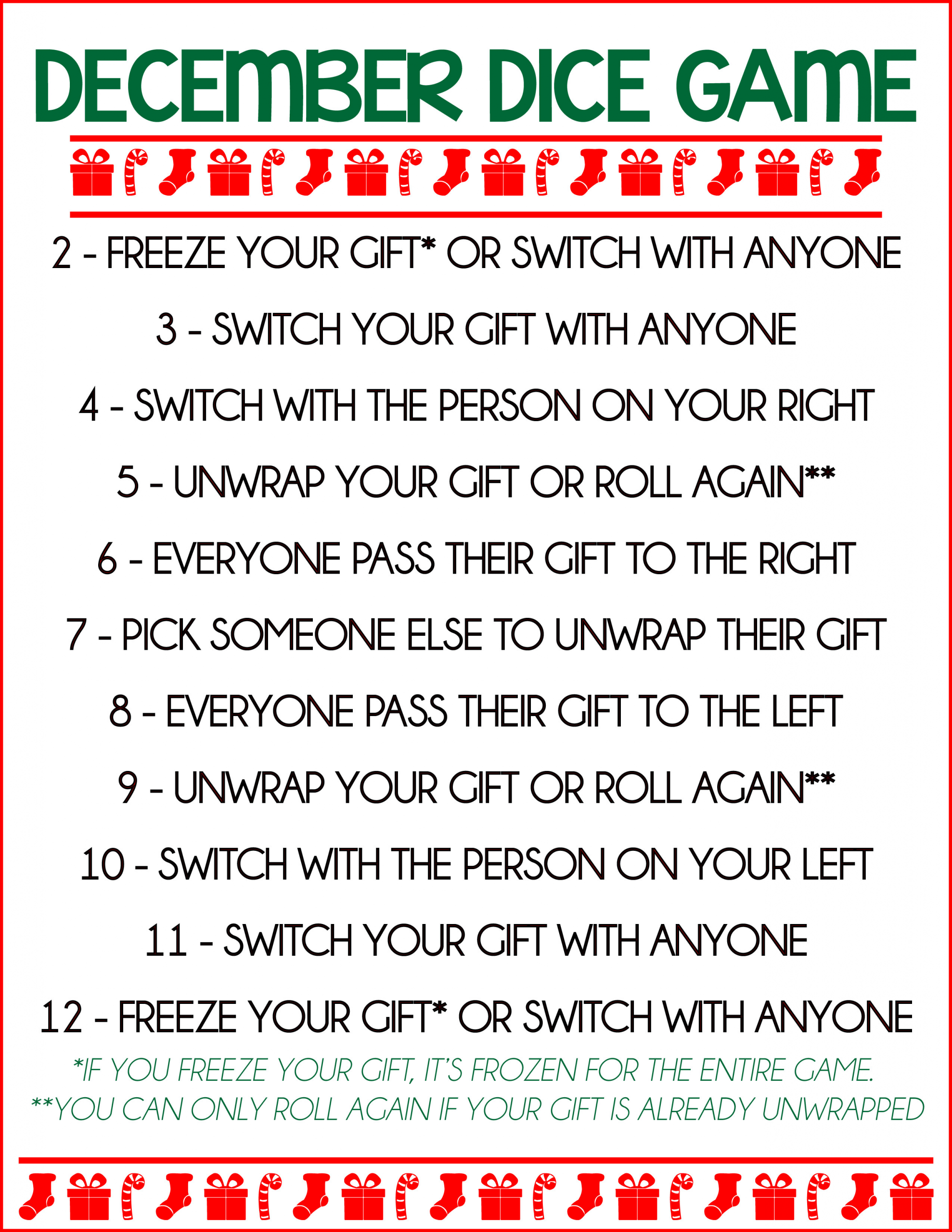 Christmas Gift Exchange Game
 10 of the Best Gift Exchange Games