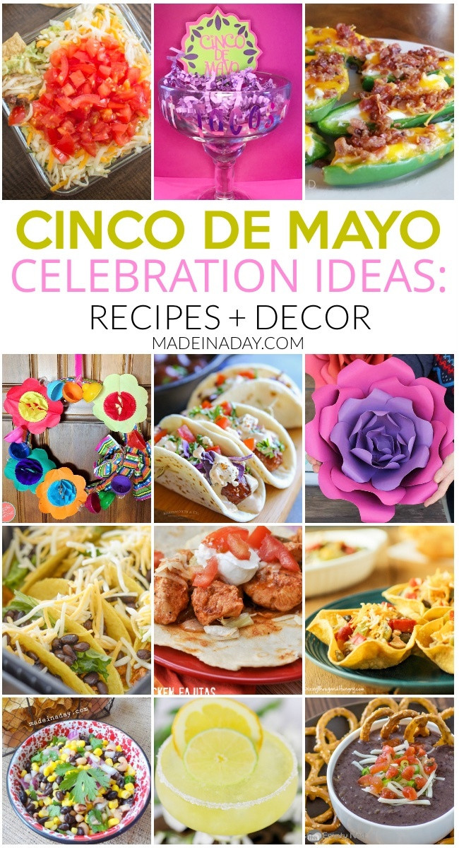 Cinco De Mayo Recipe Ideas
 14 Cinco De Mayo Celebration Ideas Recipes & Decor • Made