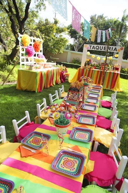 Cinco De Mayo Work Party Ideas
 Gorgeous table at a Cinco de Mayo party See more party