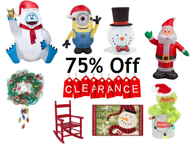 Clearance Christmas Decor
 Home Depot Over 500 Indoor & Outdoor Christmas