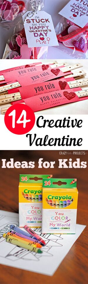 Clever Valentines Day Gifts
 14 Creative Valentine Ideas for Kids – My List of Lists