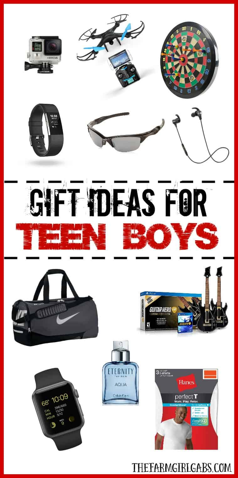 Cool Christmas Gifts For Teen Boys
 Gift Ideas For Teen Boys The Farm Girl Gabs