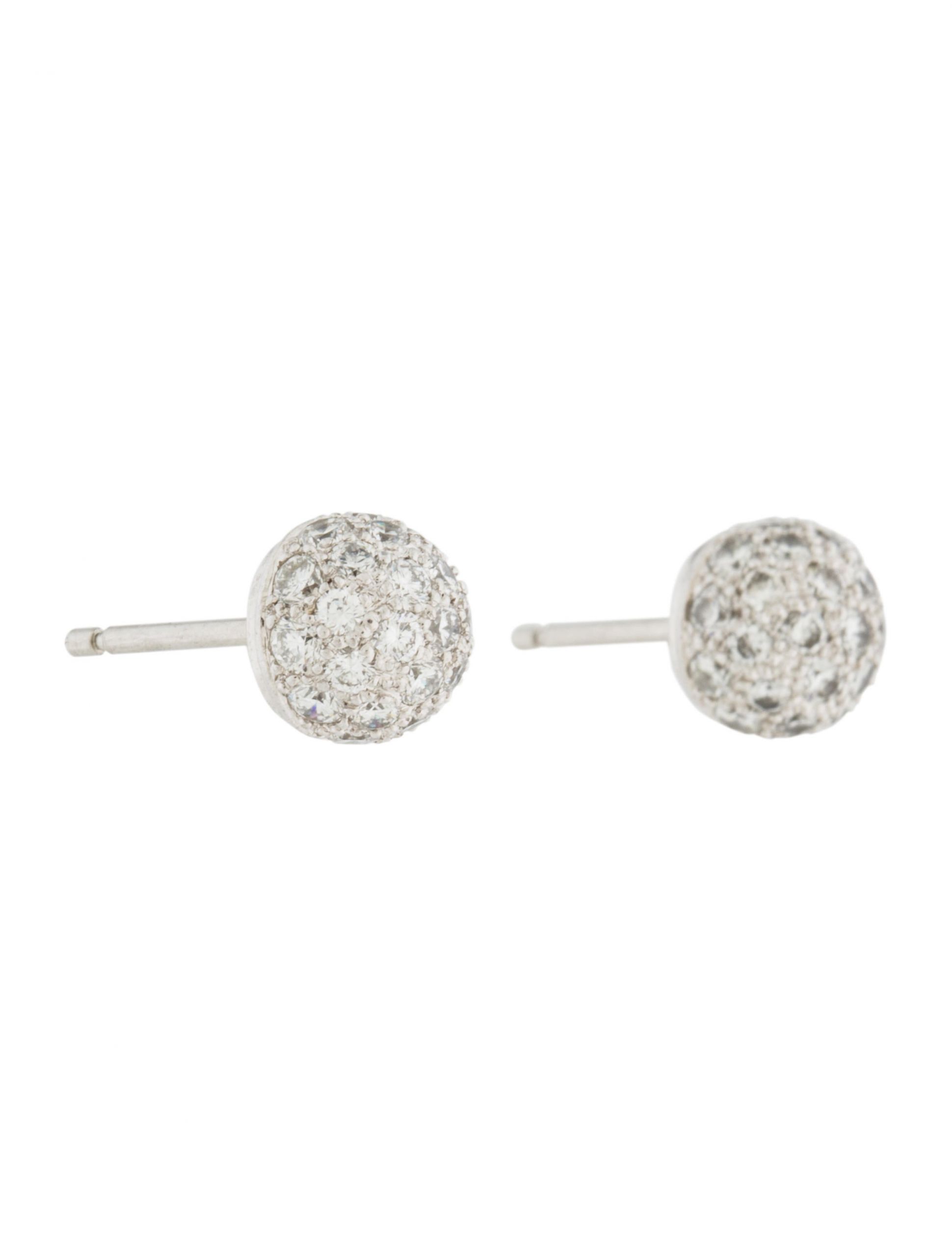 Diamond Ball Earrings
 Tiffany & Co Diamond Ball Earrings Earrings TIF