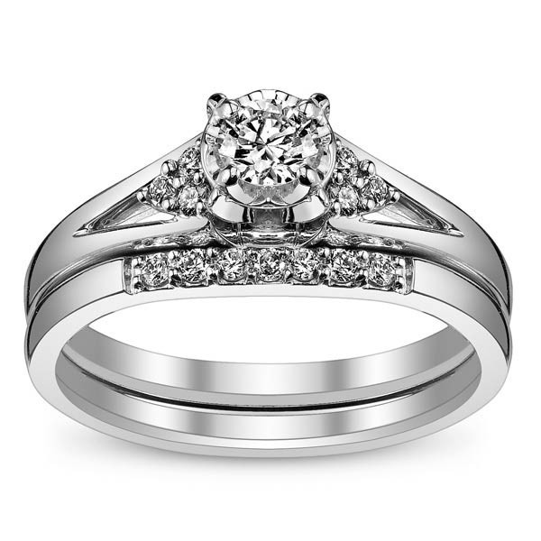 Discount Wedding Ring Sets
 Queenly Inexpensive Diamond Wedding Set 0 25 Carat Diamond