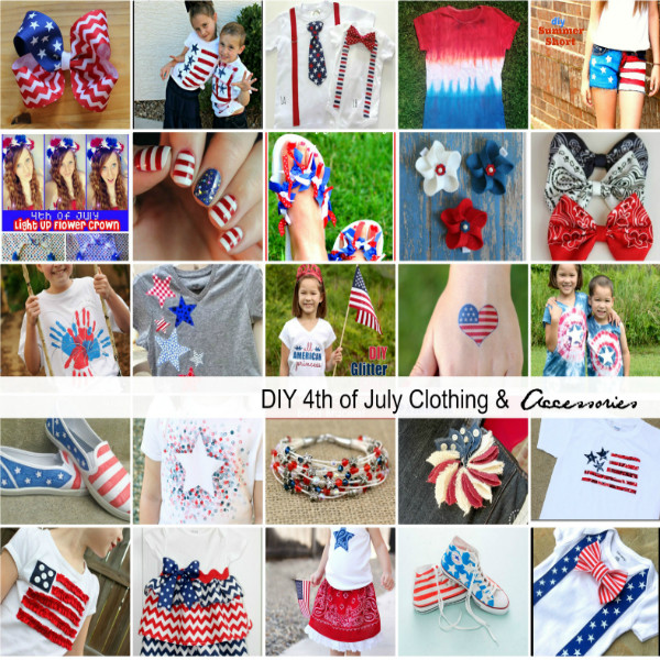 Diy 4th Of July Outfits
 DIY 4th of July Clothing and Accessories The Idea Room