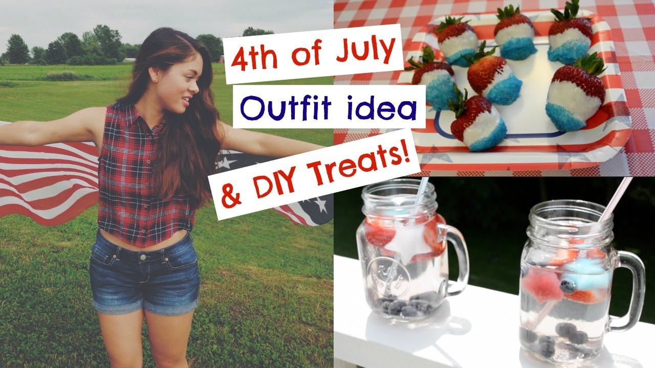 Diy 4th Of July Outfits
 4th of July Inspired Outfit & DIY Treat Ideas