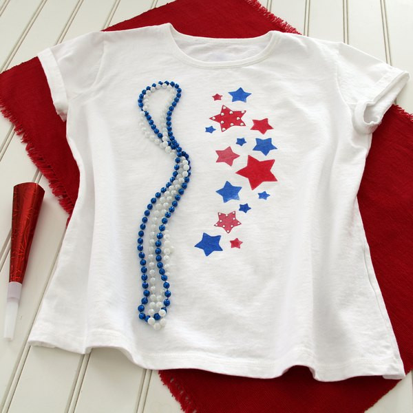 Diy 4th Of July Shirts
 Fourth of July DIY T Shirt Project