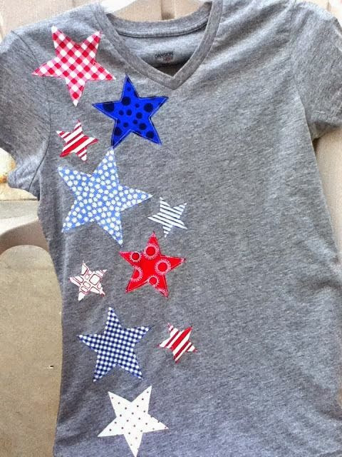 Diy 4th Of July Shirts
 Crafty Texas Girls 11 Ideas for DIY Fourth of July Shirts