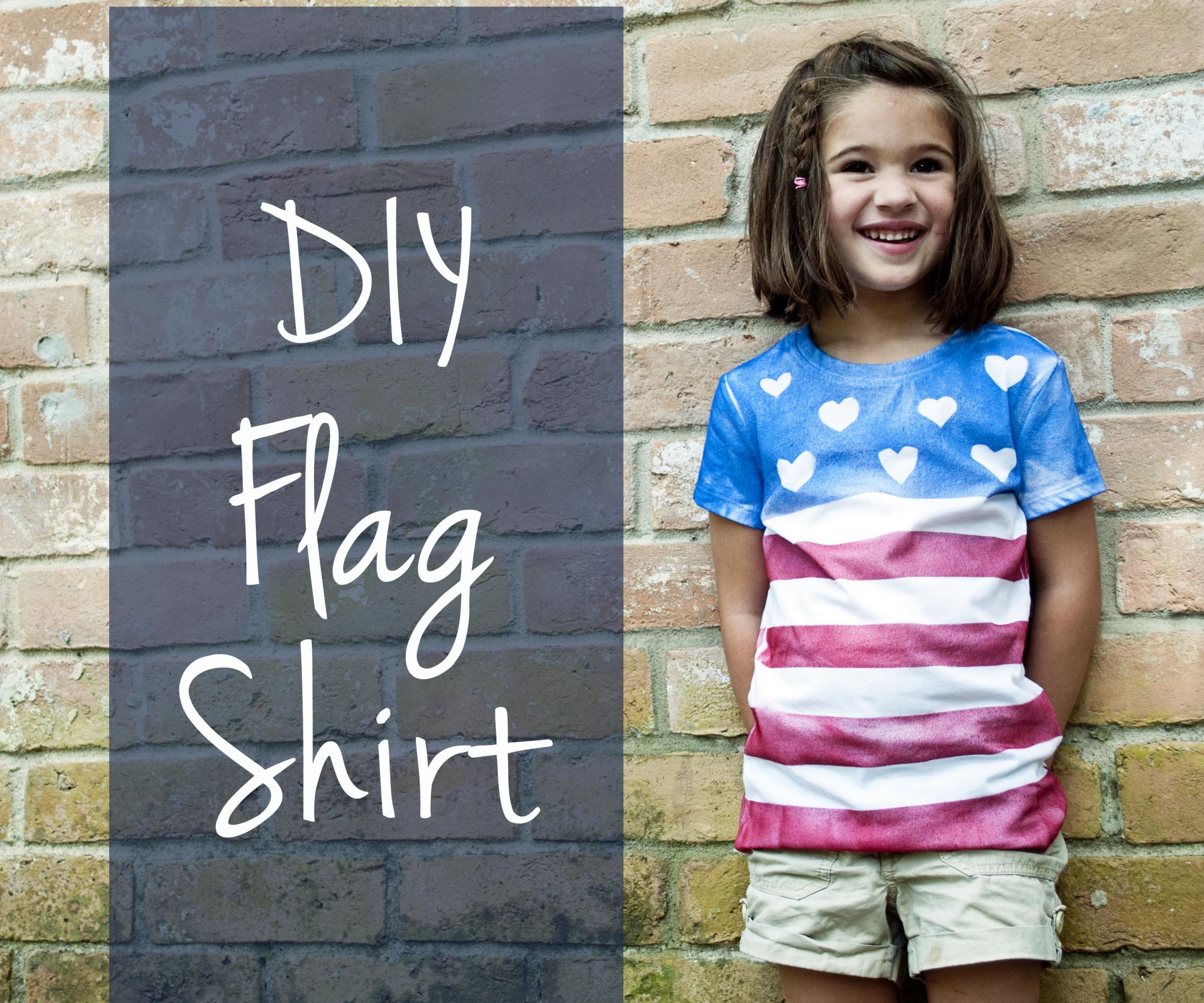 Diy 4th Of July Shirts
 DIY Flag T shirts Clumsy Crafter