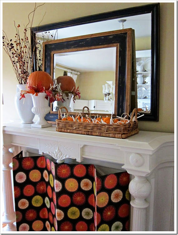 Diy Fall Decorating Ideas
 Perfect Pumpkins My Fall Mantel