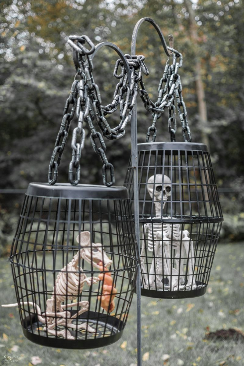 Diy Halloween Props
 Hanging Cage Halloween Prop Halloween