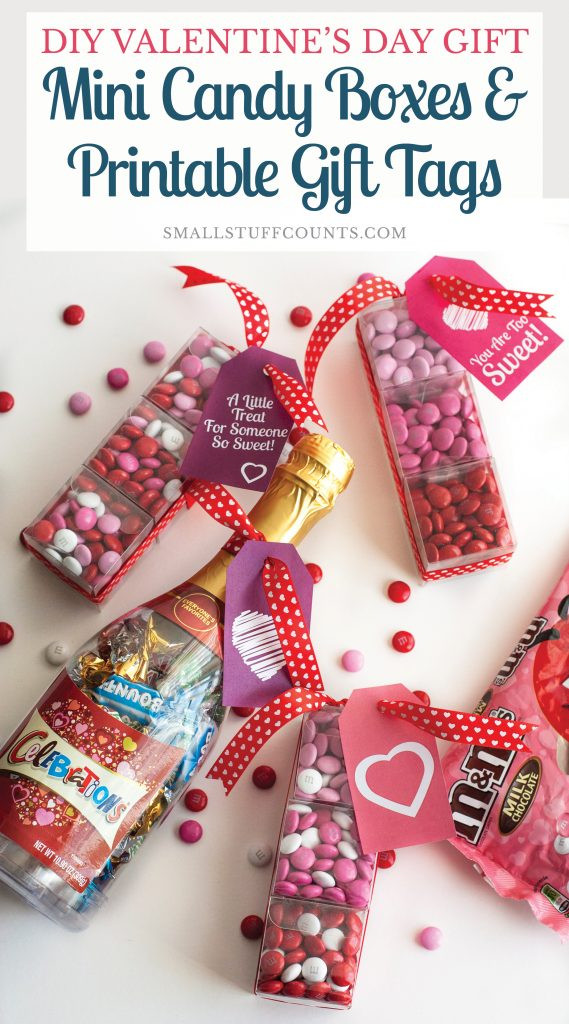 Diy Valentines Day
 DIY Valentine s Day Gift Mini Candy Boxes & Printable