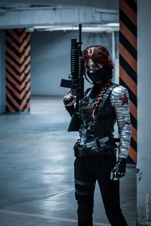 Diy Winter Soldier Costume
 FEM WINTER SOLDIER COSPLAY PERFECTION Awesomeness
