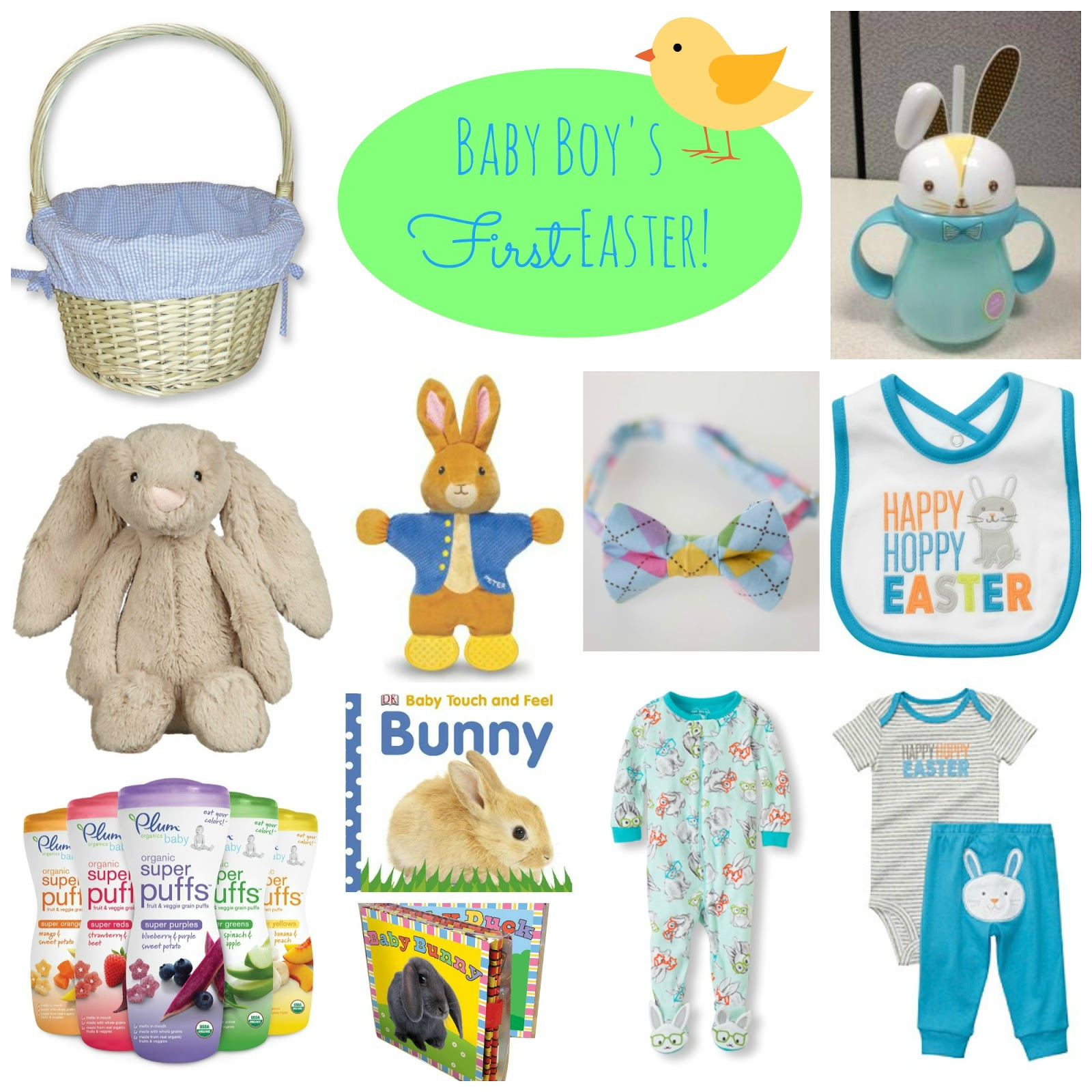 Easter Basket Ideas For Babies
 Simple Suburbia Baby s First Easter Basket Ideas
