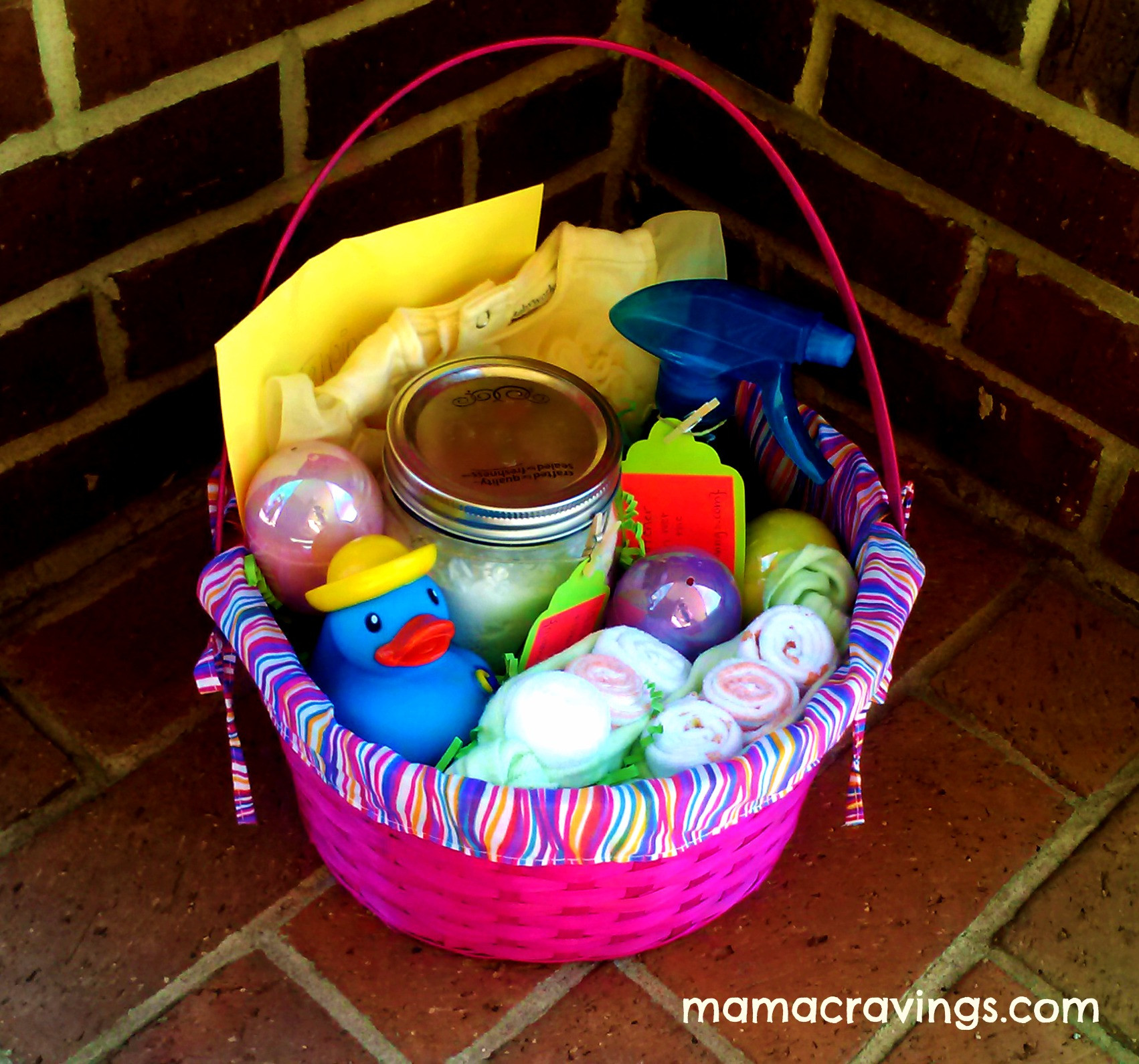 Easter Basket Ideas For Babies
 Inspiration for Spring Baby Gift Easter Basket