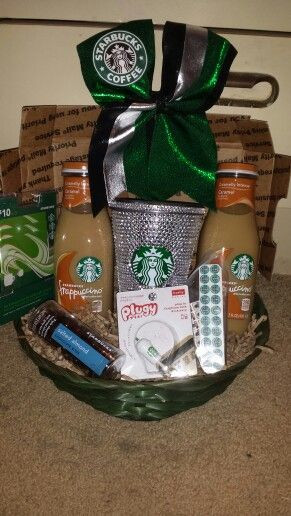 Easter Basket Ideas For Wife
 Pin on Starbucks bday ideas