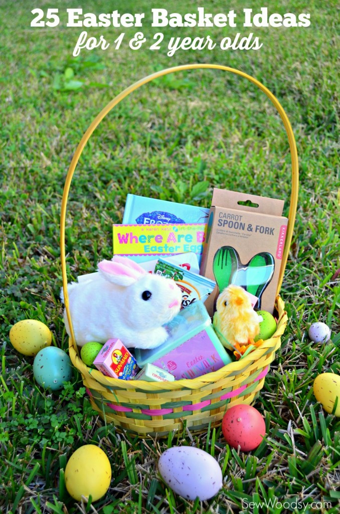 Easter Basket Ideas For Wife
 25 Easter Basket Ideas for 1 & 2 Year Olds Sew Woodsy