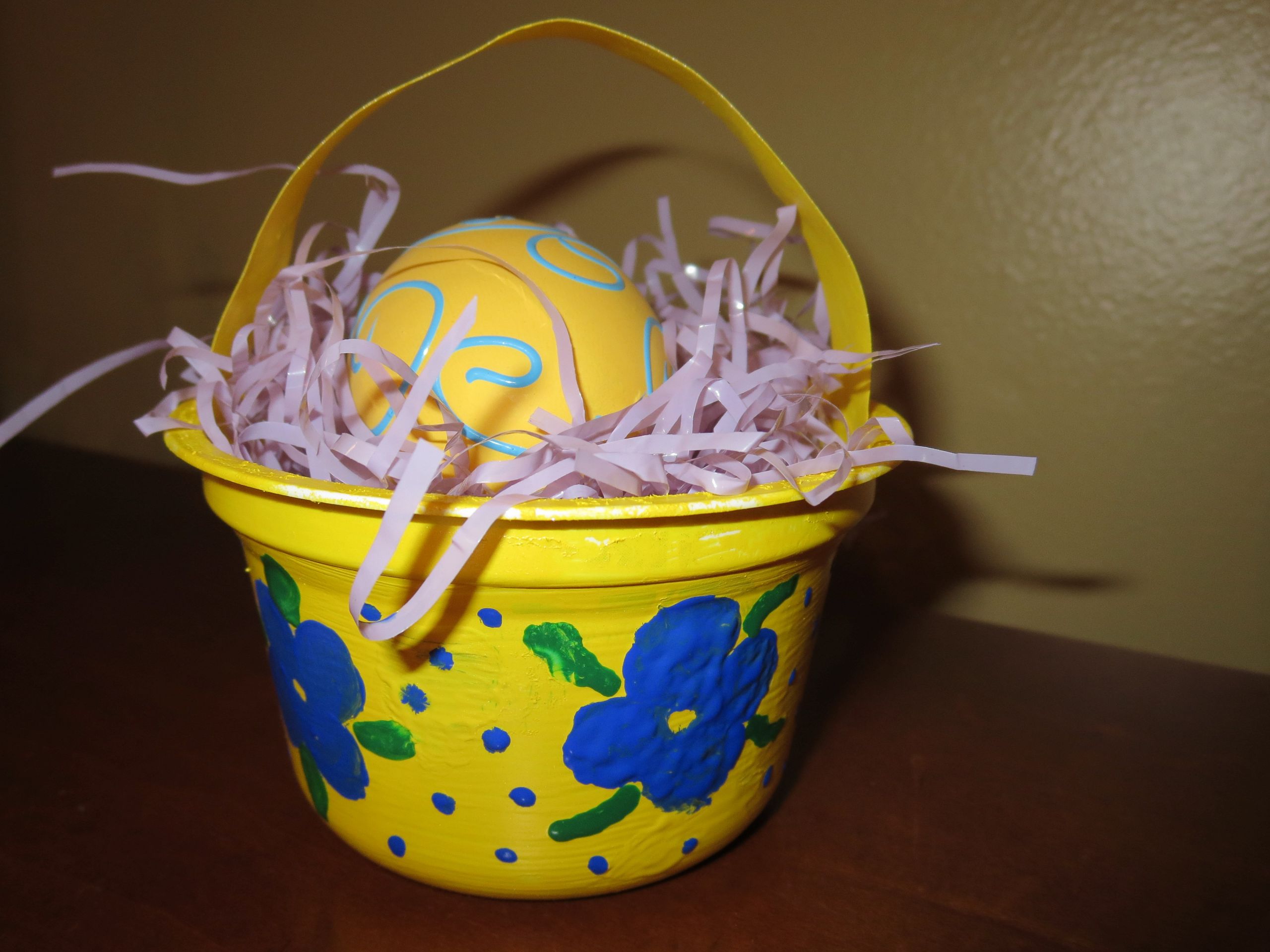 Easter Basket Ideas For Wife
 Recycled Yogurt Cup Easter Basket The Wellness Wife