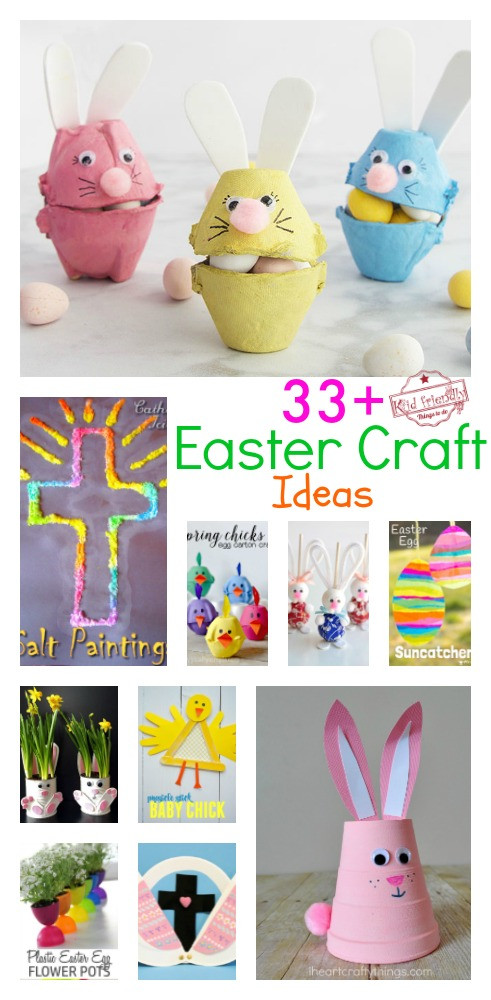 Easter Craft Preschool
 Over 33 Easter Craft Ideas for Kids to Make Simple Cute