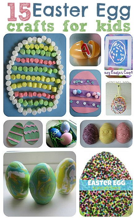 Easter Egg Craft Ideas
 15 Easy Easter Egg Crafts For Kids