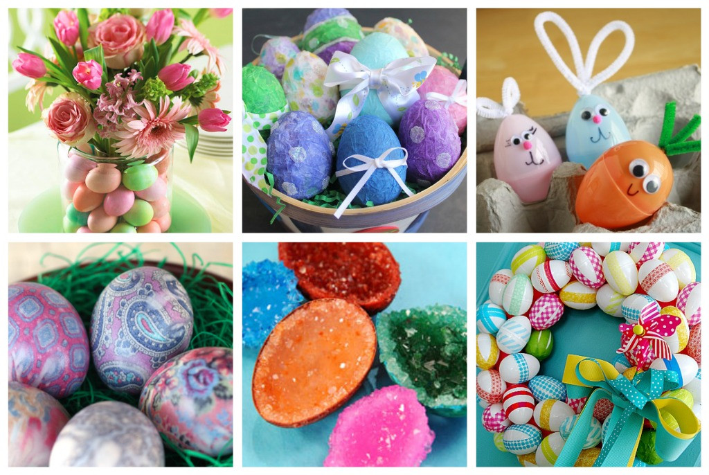 Easter Egg Craft Ideas
 Easter Crafts & Fun Food Ideas