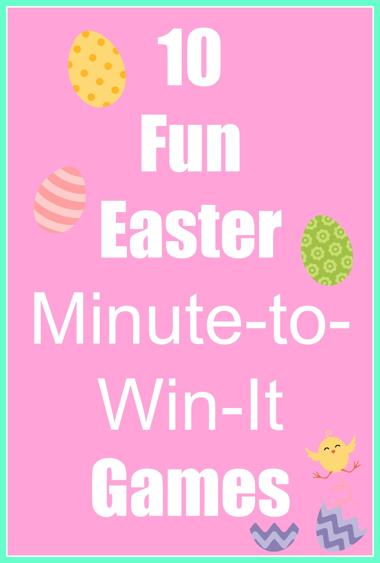 Easter Game Ideas
 Fun Easter Minute to Win It Game Ideas Happy Home Fairy