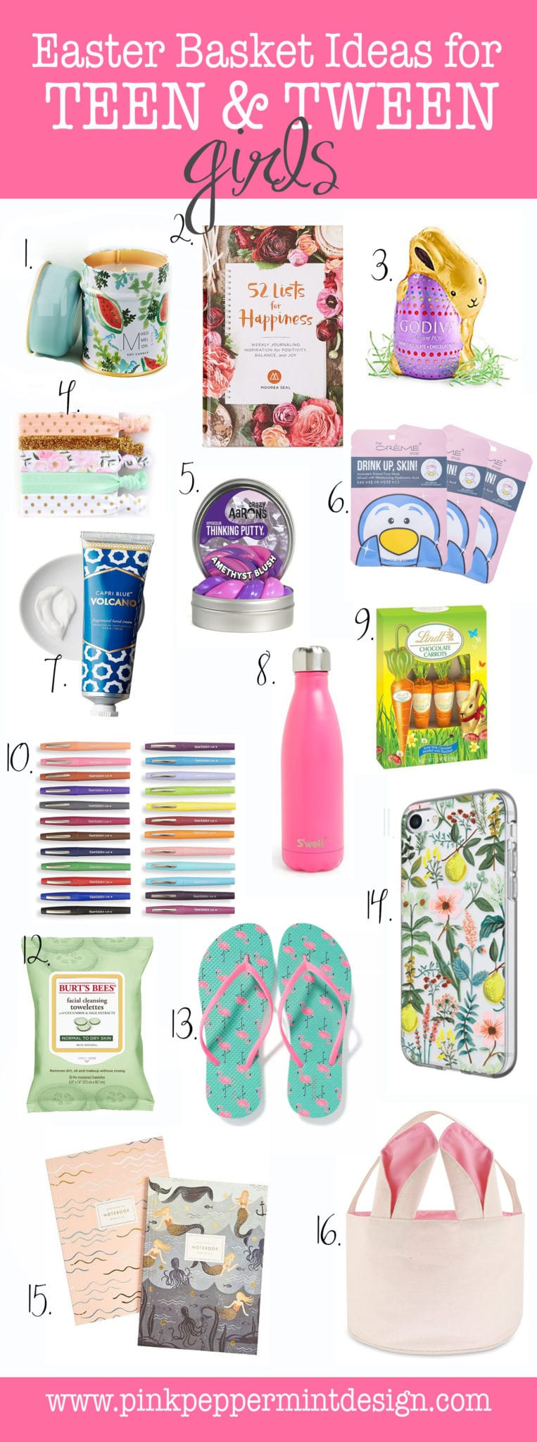 Easter Gifts For Teenage Girl
 Best Easter Basket Gift Ideas for Tween & Teenage Girls